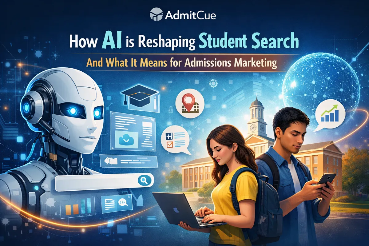 How AI Is Reshaping Student Search — And What It Means for Admissions Marketing